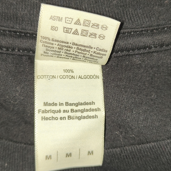 Gildan Megadeath T-Shirt Black Size Medium M Graphic Short Sleeve Heavy Metal - Picture 7 of 7